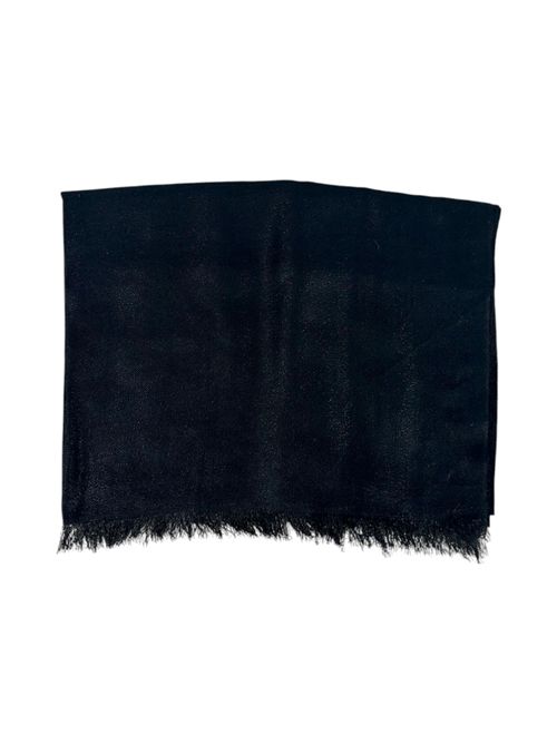 woman scarf in black lurex Gaynor Bongard | MAGICNERO